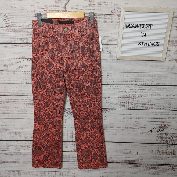 J Brand Selena Boa crop bootcut jeans 25 - Picture 3 of 14